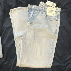 Abercrombie and fitch slim straight jeans, new with tags